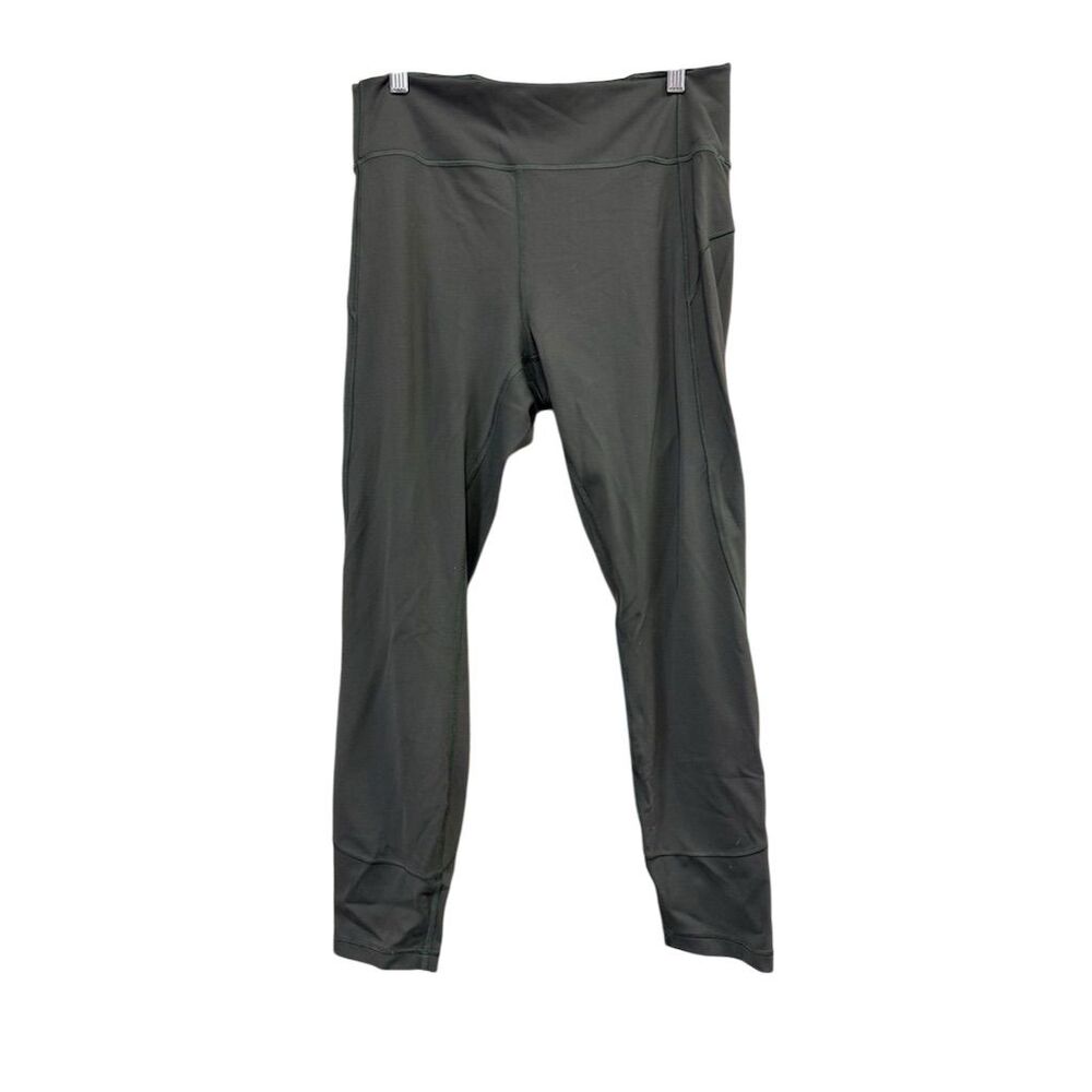 Lululemon Women's High-Waisted Leggings Green Size 12